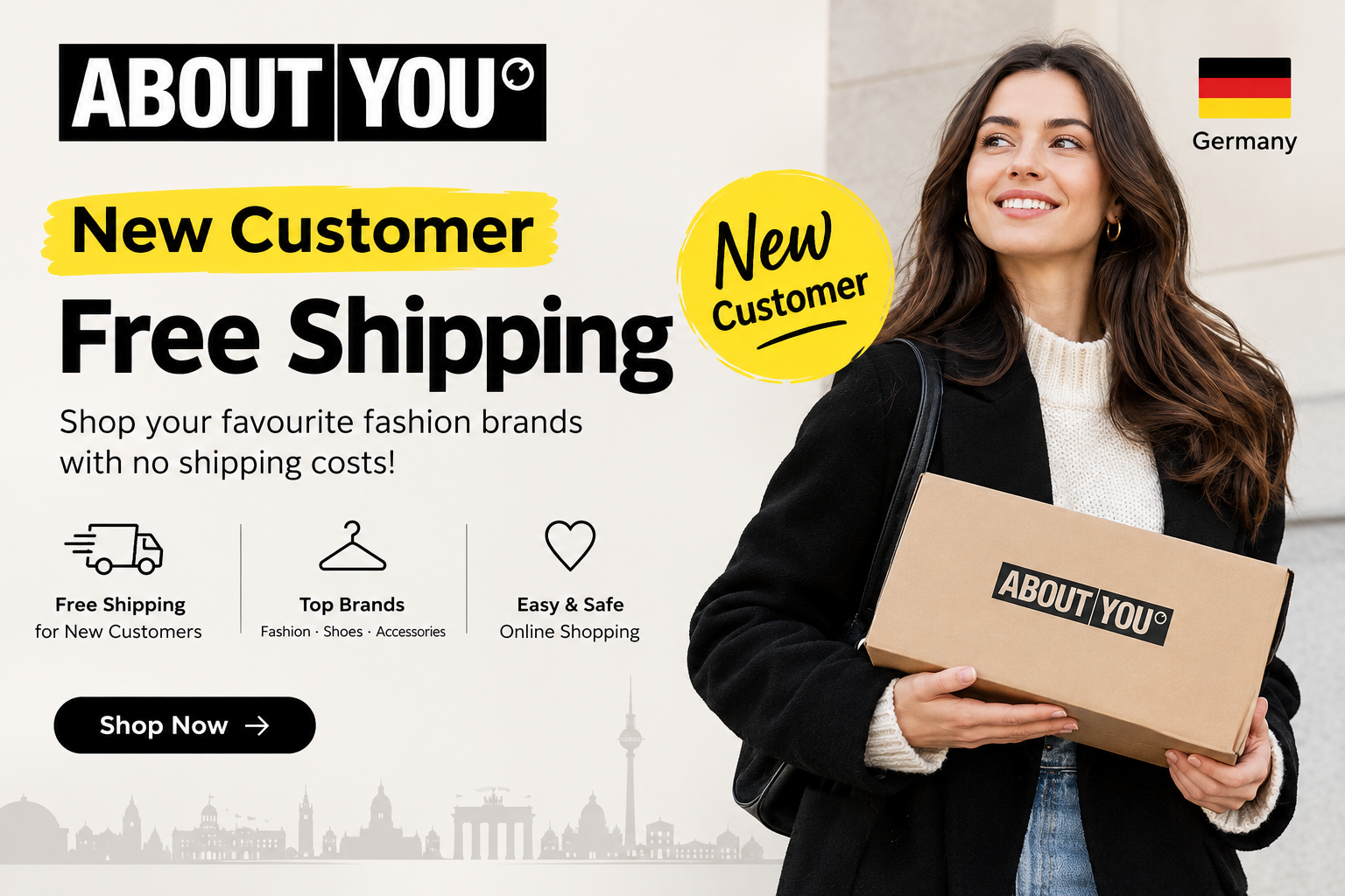 ABOUT YOU Gutscheincode mit 10 % Neukundenrabatt im Warenkorb